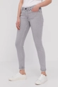 szary Lee jeansy Scarlett LIGHT GREY Damski