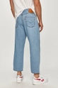 Levi's - Jeansy Stay Loose Pleated Crop 80 % Bawełna, 20 % Inny materiał