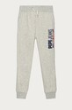 Pepe Jeans - Spodnie dziecięce Jonah 128-180 cm dzianina szary PB210579