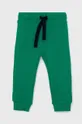 zielony United Colors of Benetton Spodnie dziecięce Chłopięcy