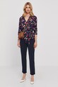 Lauren Ralph Lauren Spodnie 200812287001 200812287001 granatowy SS21