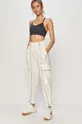 biały adidas by Stella McCartney - Spodnie DW9574
