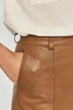 brązowy Mos Mosh - Spodnie skórzane