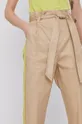 beżowy Twinset Spodnie