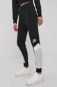 czarny Nike Sportswear Spodnie Damski