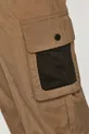 brązowy Reebok - Spodnie GL2514