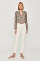Morgan - Jeansi 211.PAOLINA alb SS21