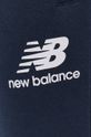 granatowy New Balance Spodnie WP03530ECL