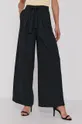 czarny Sisley Spodnie