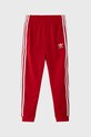 adidas Originals Spodnie dziecięce GN8455 dzianina czerwony GN8455
