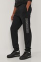 DC Spodnie nadruk czarny ADYFB03048