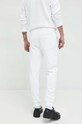 Ρούχα Βαμβακερό παντελόνι HUGO 50447963 λευκό