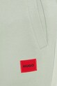 HUGO pantaloni tuta di cotone verde 50447963