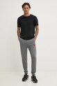 HUGO pantaloni de trening din bumbac 50447963 gri AA00
