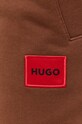 Бавовняні спортивні штани HUGO Doak212 50447963 коричневий