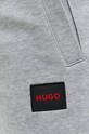 HUGO spodnie dresowe bawełniane szary 50447963