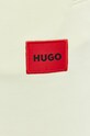 HUGO spodnie dresowe bawełniane żółty 50447963