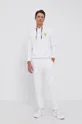 Παντελόνι Karl Lagerfeld λευκό