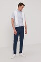 Kalhoty Trussardi Jeans 52J00007.1Y000166 námořnická modř AA00
