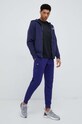 Under Armour spodnie dresowe 1357128 fioletowy SS23