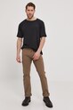Wrangler Spodnie WA1C26A16 brązowy ZS21