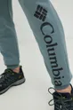 turkusowy Columbia spodnie dresowe CSC Logo