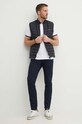 Gant spodnie 1500368 granatowy SS24