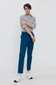 Παντελόνι Sisley μπλε