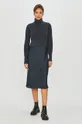 granatowy AllSaints - Sukienka i sweter TIERNY CORINA DRESS Damski