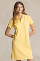 Ρούχα Βαμβακερό φόρεμα Polo Ralph Lauren 211799490010 κίτρινο