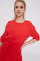 czerwony Karl Lagerfeld Sukienka 211W1302