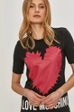 čierna Šaty Love Moschino