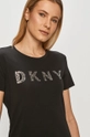 czarny Dkny - Sukienka DD0CN318