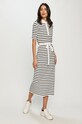 Šaty Tommy Hilfiger WW0WW30370.4891 bílá SS21