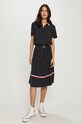 Tommy Hilfiger Sukienka WW0WW30343.4891 granatowy SS21