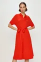 Lacoste - Šaty červená