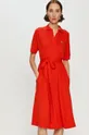 czerwony Lacoste - Sukienka EF2302