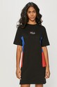 Fila - Sukienka nadruk czarny 683291