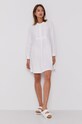 Šaty United Colors of Benetton 4AGH5VAZ4.101 bílá SS21
