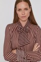 Šaty Sisley hnědá 4RO95VFV6.77W