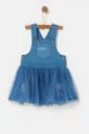fialová OVS - Dievčenské šaty 74-98 cm Dievčenský