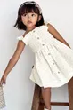 μπεζ Mayoral - Παιδικό φόρεμα Για κορίτσια