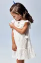 Mayoral - Sukienka dziecięca beżowy