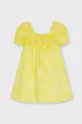 Mayoral - Sukienka dziecięca żółty