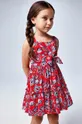 czerwony Mayoral - Sukienka dziecięca Dziewczęcy