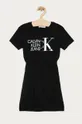 czarny Calvin Klein Jeans - Sukienka dziecięca 104-176 cm IG0IG00913.4891 Dziewczęcy