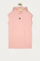 różowy Calvin Klein Jeans - Sukienka dziecięca 104-176 cm IG0IG00914.4891 Dziewczęcy