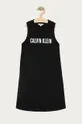czarny Calvin Klein - Sukienka dziecięca 128-176 cm Dziewczęcy