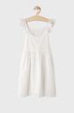 biela GAP - Dievčenské šaty 104-176 cm Dievčenský