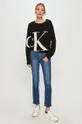 Calvin Klein Jeans - Πουλόβερ μαύρο